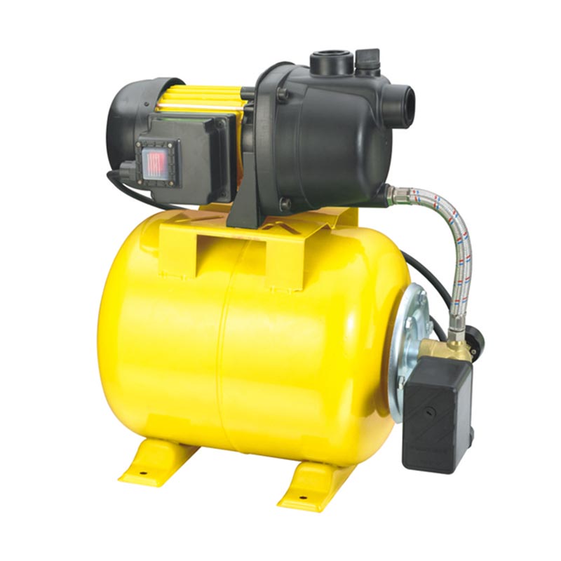 Máy bơm tăng áp sân vườn có bình áp lực