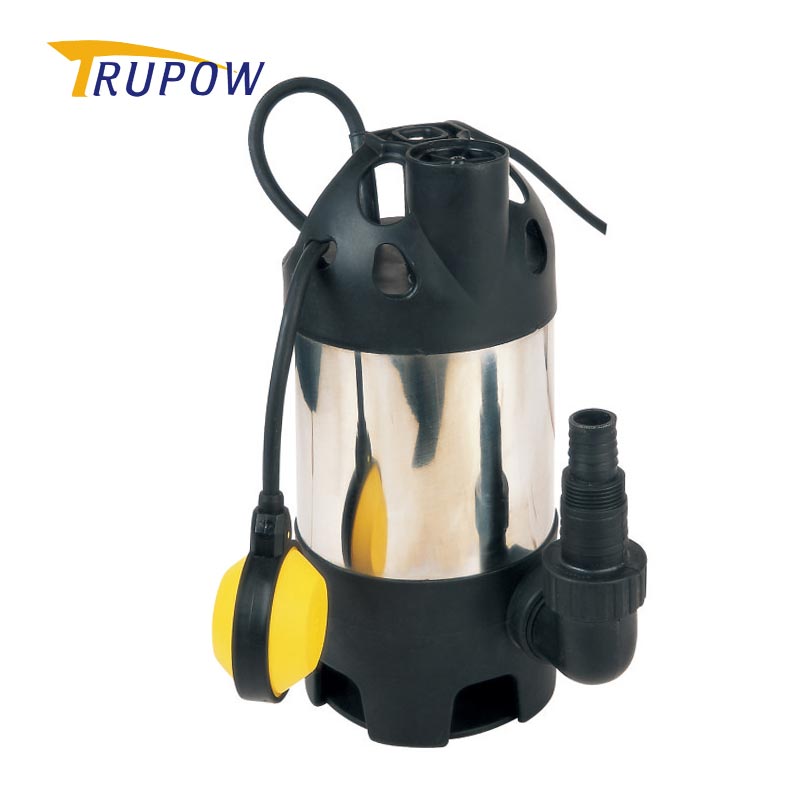 Máy bơm chìm bẩn dòng chảy cao thân Inox
